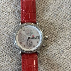 NWOT Michele Watch with diamonds. 100% Authentic or your money back.